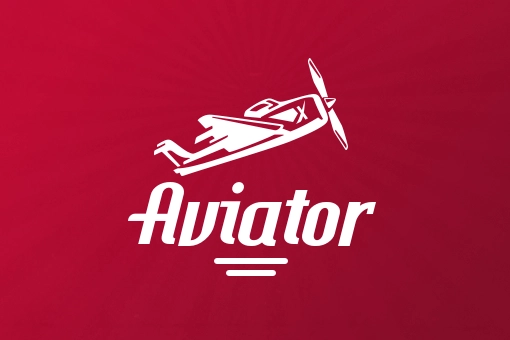 Aviator casino game logo