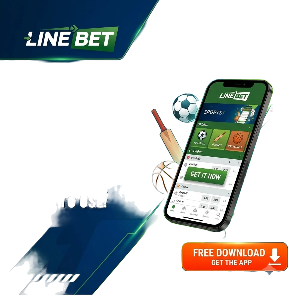 Linebet sports betting app banner