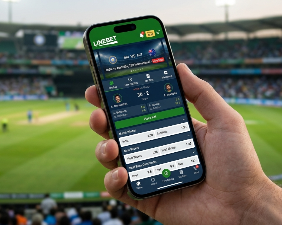 Linebet Cricket Betting App